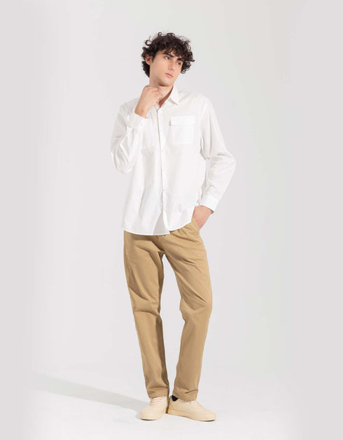 MEN'S FULL SLEEVES FLAP POCKET SHIRT